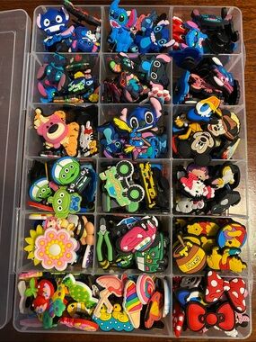 Bundle Assorted Croc Shoe Charms Kids Adults New Plus box